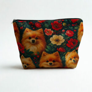 Pochette trousse Pomeranian Spitz "Junior"