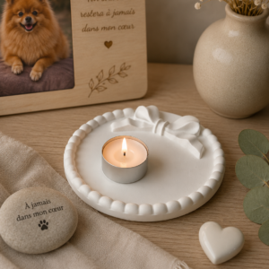 Mémorial souvenir support pour bougie